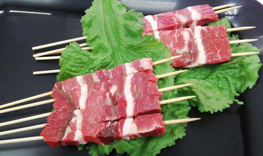 2 pacchi da 25 arrosticini MAXI di ovino