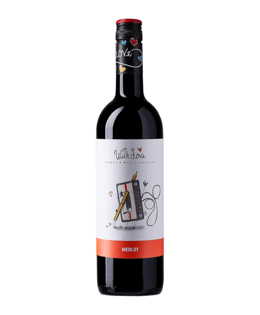 Torri Cantine With Love – Pencil & Musiccassetta – Merlot 0,75L