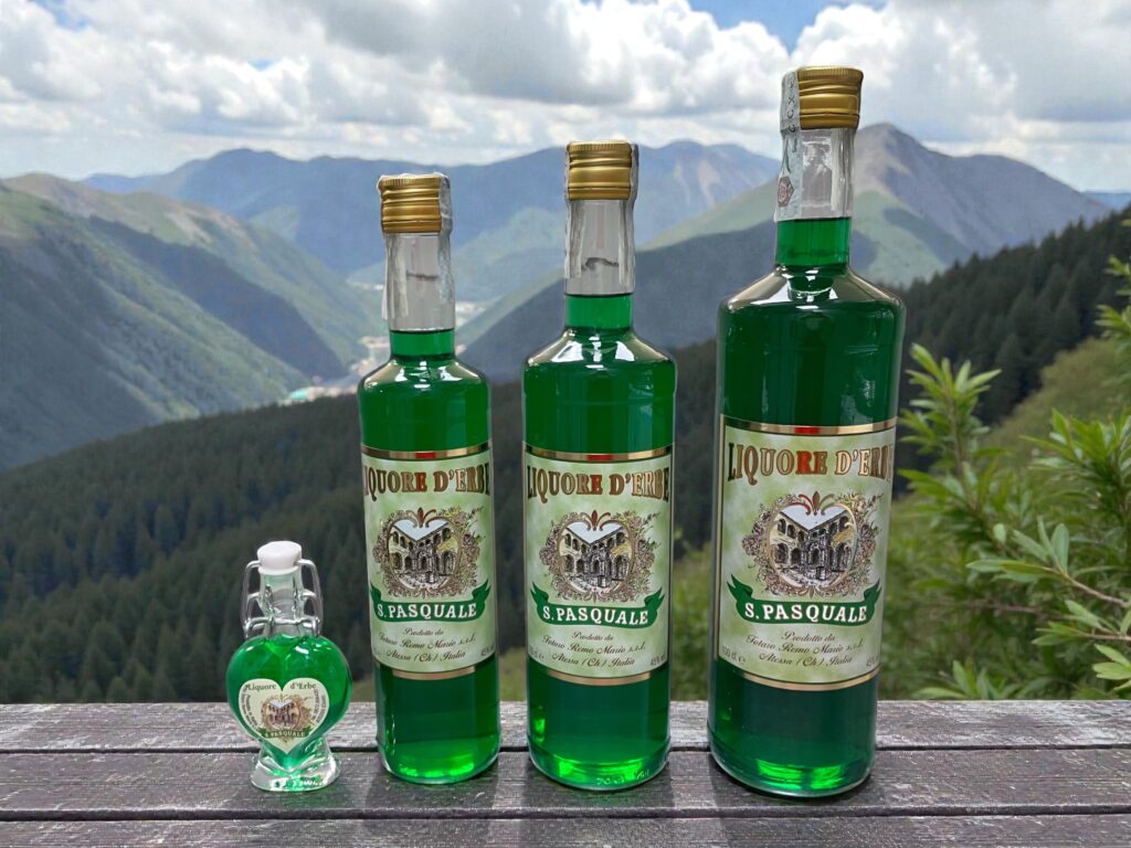 S.PASQUALE liquore d’erba  45%VOL