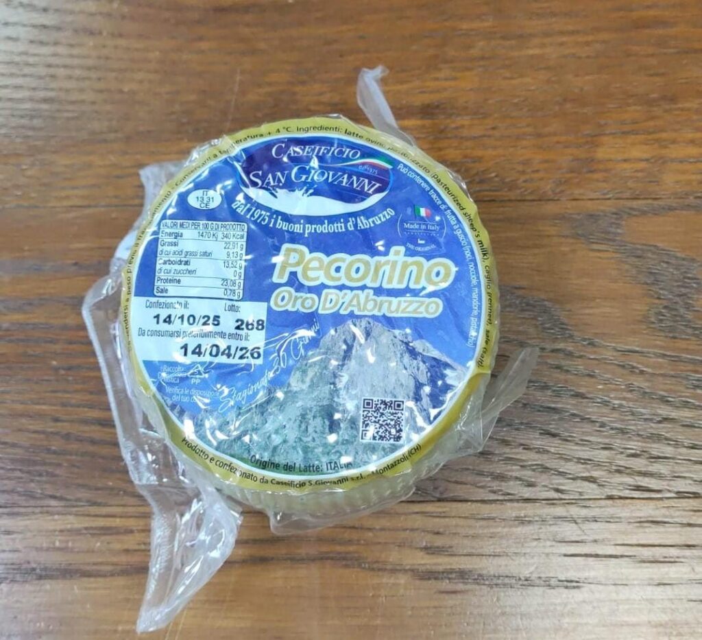 Cesto natalizio di  prodotti tipici abruzzesi