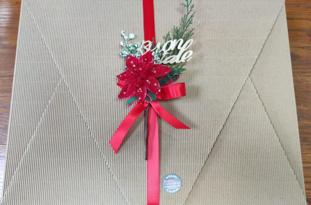 Cesto natalizio di  prodotti tipici abruzzesi