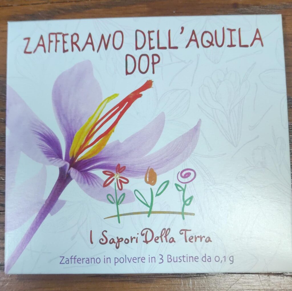 Zafferano dell’Aquila DOP 3 bustine da 0,1 g
