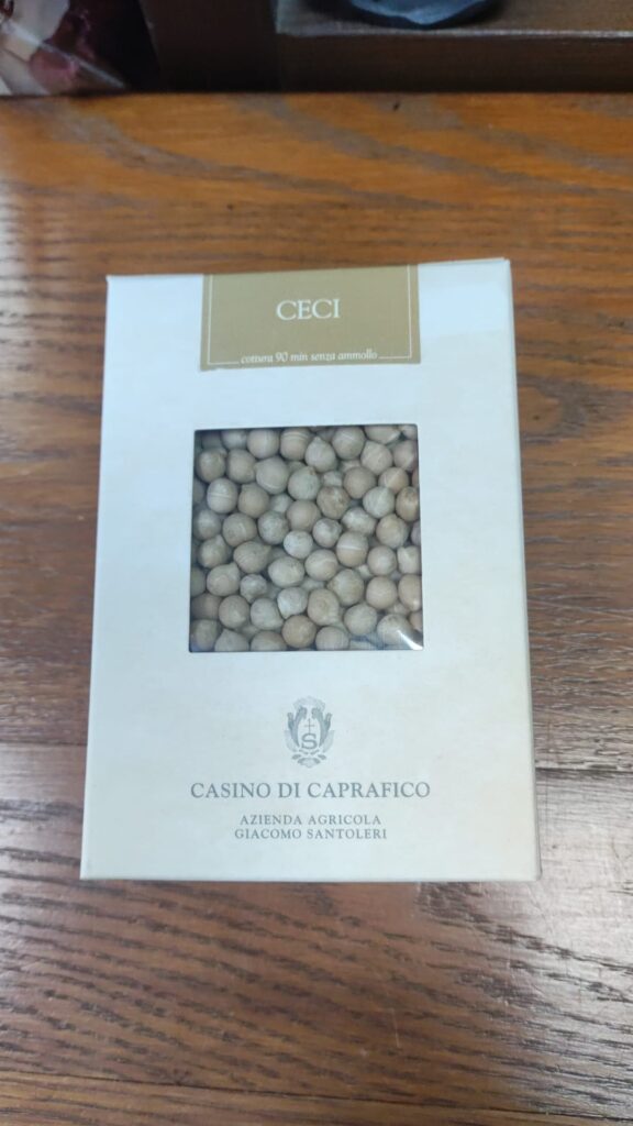 Ceci secchi 500g “il casino di Caprafico” Az. Agr. Santoleri