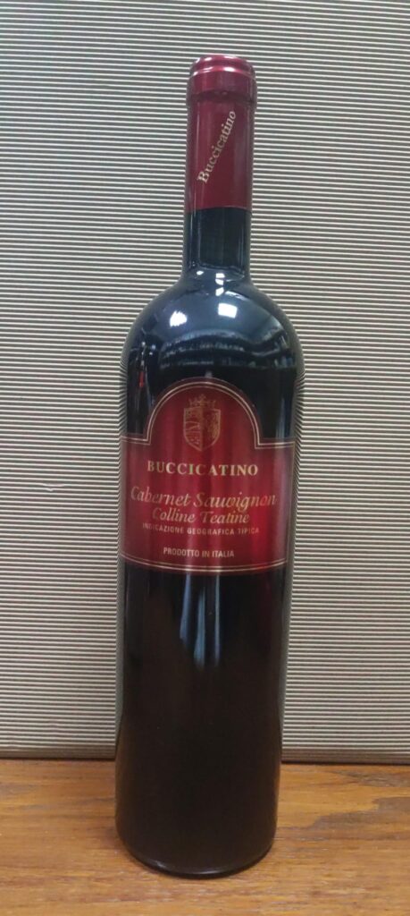 BUCCICATINO Cabernet Sauvignon colline teatine biologico 750ml