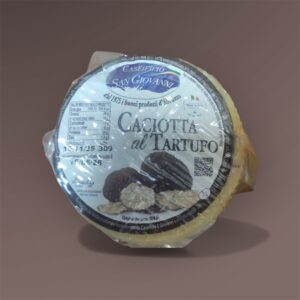 Caciotta al tartufo 400g circa caseificio San Giovanni