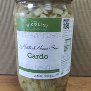Cardo già pronto Azienda agricola fratelli Nicolini 600g netto 400g sgocciolato