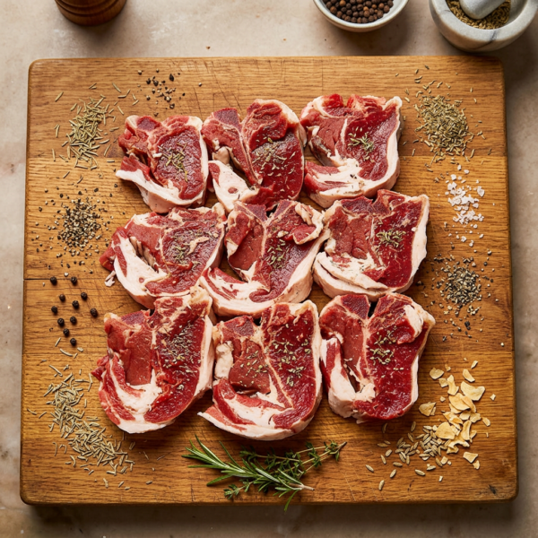 Bistecchine di pecora confezione 1Kg circa