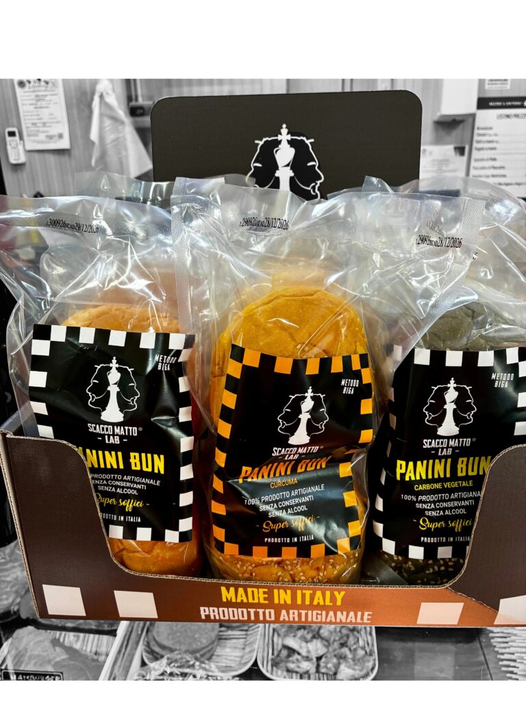 Panini Bun “SCACCO MATTO” 2x100g senza conservanti